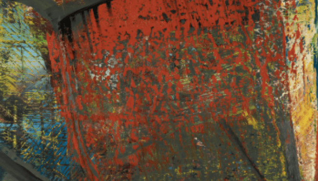 Gerhard Richter at the Louis Vuitton Foundation