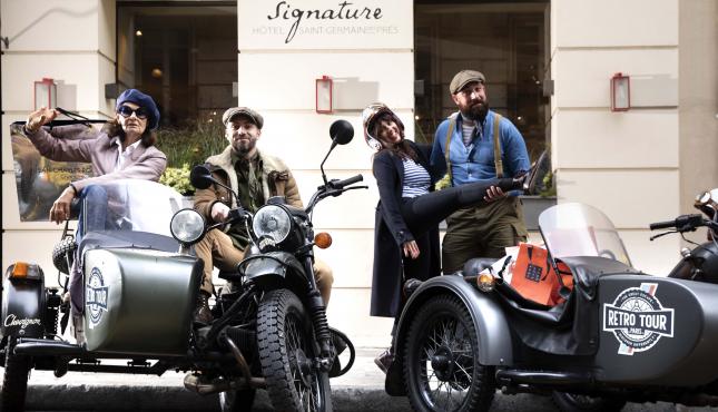 Hôtel de Londres Eiffel - Nos bikers